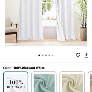 Amazon White Blackout Curtains